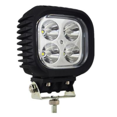 China All cars super bright 5inch square 40 watt led work 4x4 spot bright 40w led work light for car for sale