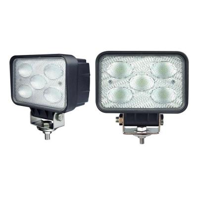 China Hot Selling Waterproof Square Die Casting 12v 50w Aluminum Housing Flood Spot Light 5 Inch Bright Offroad Led Work Light for sale