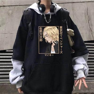 China Anime Tokyo Avengers Printed Hoodie Harajuku Casual Sudaderas Con Capucha de Sudaderas Anti-wrinkle Long Sleeve for sale