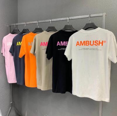 China 1:1 Cotton High Quality High Quality Casual Ambush Casual Reflective T-shirt Men Women 1:1 Cotton Top Tees for sale