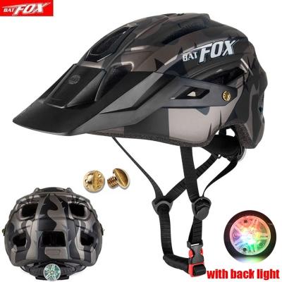 China BATFOX Racing Bicycle Helmet With In-mold MTB Lightweight Road Cycling Helmet For Men Women Ultralight Helmet Sport Protective Gear LGY020 for sale