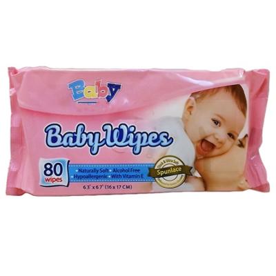 China Daily Life Cleaning Baby Wipes 60 Sheets Baby Wipes Wet Tissue OEM Premium Grade From China Soft Cloth for sale