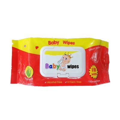 China Daily Life Cleaning China OEM Wholesale Baby Wet Wipes Disposable Flushable Baby Wipes for sale