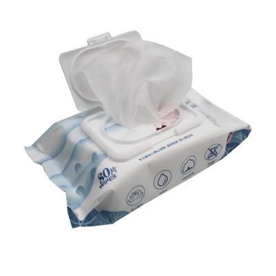 China Soft Newborn SKIN CARE Eco-Friendly Cloth Baby Comfy Nonwoven Wet Wipes Wet Wipes for sale