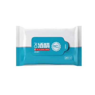 China Simple Packing Soft Daily Life Cleaning Custom Wet Wipes For Hotels Restaurants Office OEM Disinfection Wet Wipes for sale