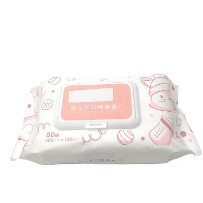 China SKIN CARE Display Super Soft Natural Wet Wipes Custom Logo Makeup Remover Wipes With Lid for sale