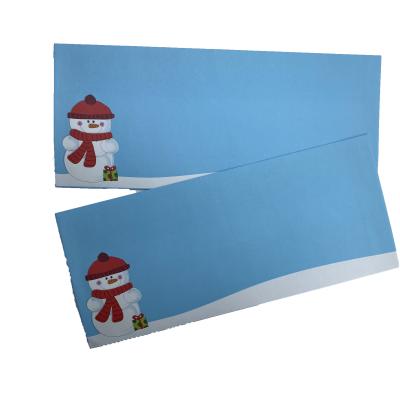 China Gift Envelope Christmas Card Envelope Winter Version Paper Wallet Envelope Customized Color for sale