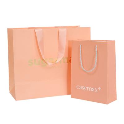 China Printing Recyclable Custom Paper Bags Packaging Paper Bag Tote Bag En Paper Gift Bag for sale