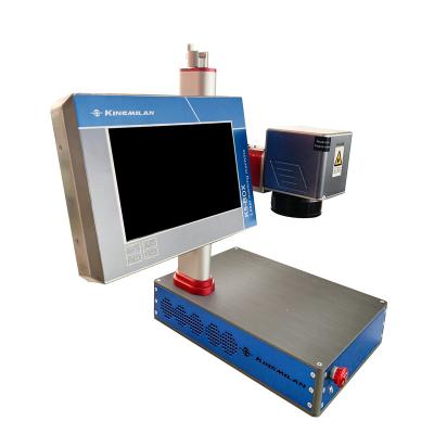 China Professional desktop loading automated fiber laser marking machine for metal with CE certificate for sale