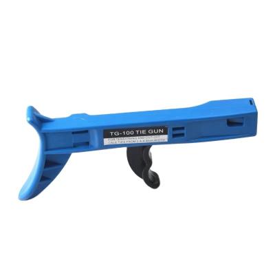 China Blue Color Nylon Self Locking Nylon Cable Ties Zip Gun Machine for sale