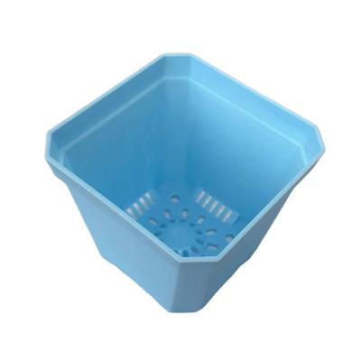 China Wholesale Plant Nursery Rustic Colorful Plastic Pots for sale