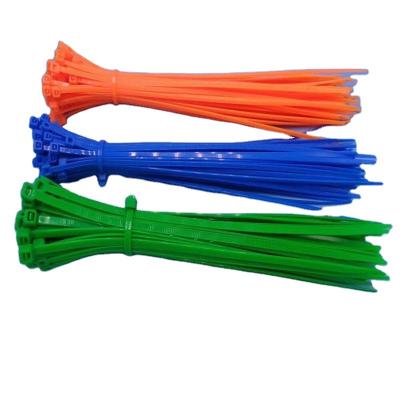 China Different Color Firm Cable Zip Ties With Logo for sale