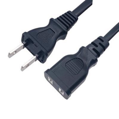 China Heng-well Japan 2 Pin Power Cord 3-15A 125V Computer Extension Cord Japan JIS PSE Extension Cord for sale