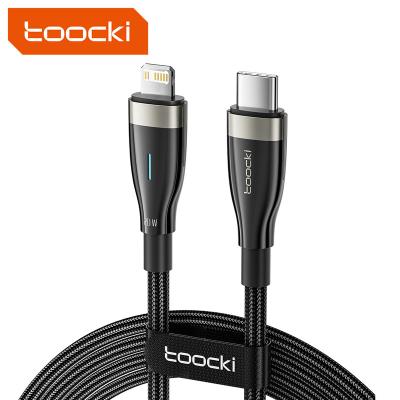 China Toocki Zinc Alloy Type C 1M 2M Fast Charger USB Data Cable For Iphone Ipad New Arrival China Wholesale Toocki 20W Date Cable for sale