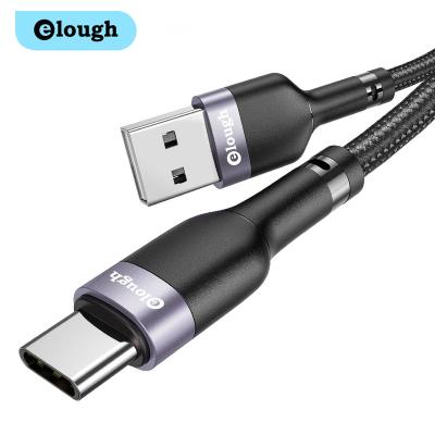 China Tipo 2021 Quick Tending Brand New Elough 3A usb c cable 1m usb c cable charging cabo usb fast charging Elough 3A c cable for mobile phone for sale