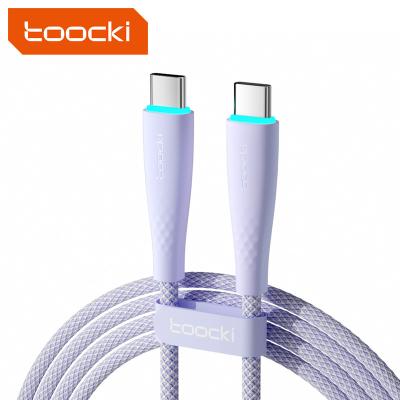 China Hot Selling Toocki Palladium 100W PD 100W Fast Charging Type-c Toocki PD 100W Cable Toocki PD 100W USB Data Cable For Huawei For Xiaomi for sale