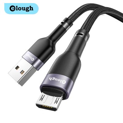 China Elough 3A Micro Usb Fast Charging USB 3.0 Fast Charging Data Cable USB C Cable For Mobile Phone Accessories Charger Cable With Logo for sale