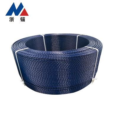 China Construction Supplier High Tensile Epoxy Coated PC Monofilament-Epoxy Filled Steel Wire for sale