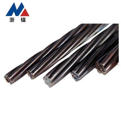 China Construction Post Tension Stainless Steel PC Single Strand Concrete Wire Prestressing Price for sale