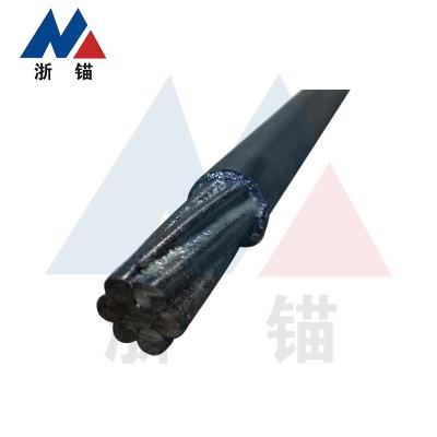 China Excellent construction quality 12.7mm special for unbonded steel wire hoist girder strand for sale