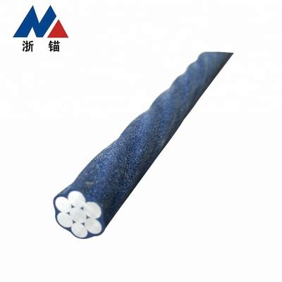 China Construction Direct Factory Custom Severe 7 Yarn Epoxy Coating PC Prestressing Yarn Weights for sale