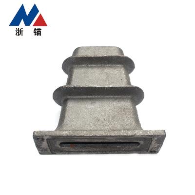 China Bridge Slab Concrete Stressing Flat Bow Anchorage For Prestressed Bow Anchor PC Strand for sale