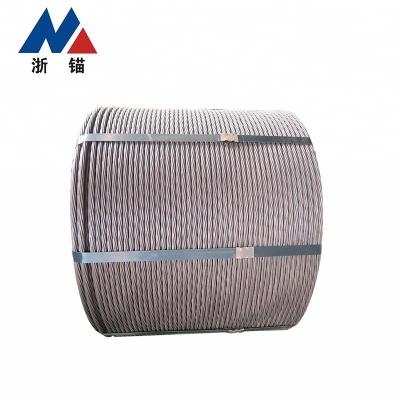 China Construction 12.7mm Steel Wick Prestressed Steel Cables PC Wick Concrete Steel Wick for sale