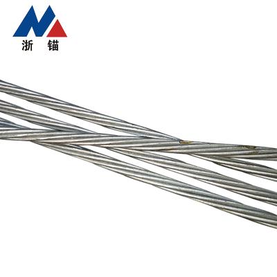 China Construction Alibaba China 7 PC Wire High Tensile Wire Galvanized Steel Cable for sale