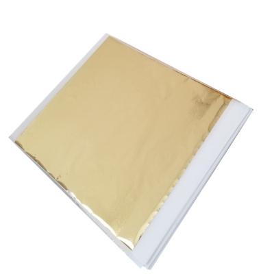 China China Gold B Taiwan Gold Foil, Imitaion Gold Foil Stamping Foil Size 9X9CM And 14X14CM For Gilding for sale