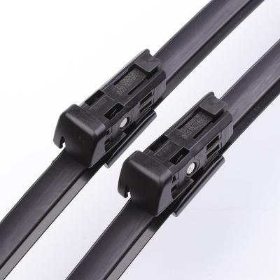 China 95% Car Types High Quality Metal WINDSCREEN WIPER Iron Frame Wiper Blade For Improved Pressure In Frame Design for sale