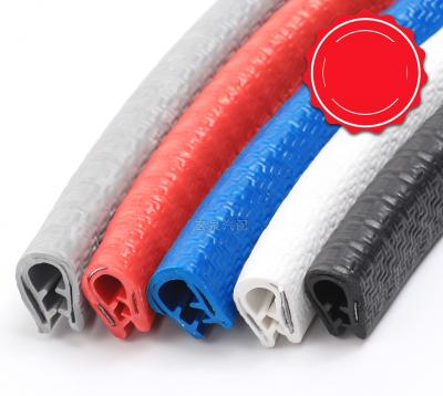 China Eco-friendly PVC anti-collision rubber sealing strip for sale