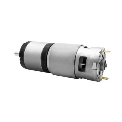 China Faradyi Speed Adjustable 28mm Diameter 12v 300rpm Low Speed Dc Planetary Gear Motor With Encoder For Retailing Market for sale