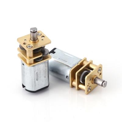 중국 Faradyi Mini Electric Metal Brush Controller Gearbox Wheel Low Speed Micro FGM12-N20 1.5v-24volt DC Gear Motor With 3mm D-shaft 판매용