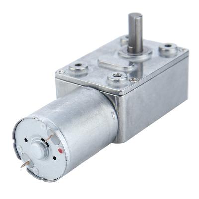 China Faradyi Custom 24v High Torque Electric Worm Geared Motor 12v Dc Motor for sale