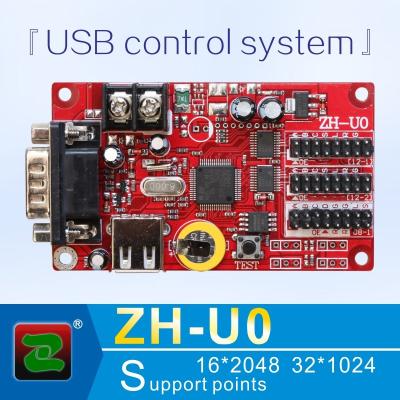 China ZH-U0 p10 USB Outdoor Outdoor Led Display\Serial Controller Board with RS232 for sale