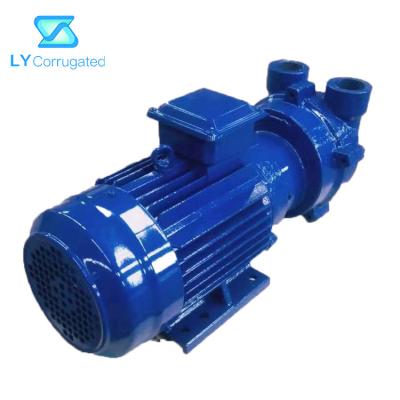 China 2880RPM TUV Corrugated Machine Spare Parts Air Flow Rate Liquid Vacuum Pump for sale