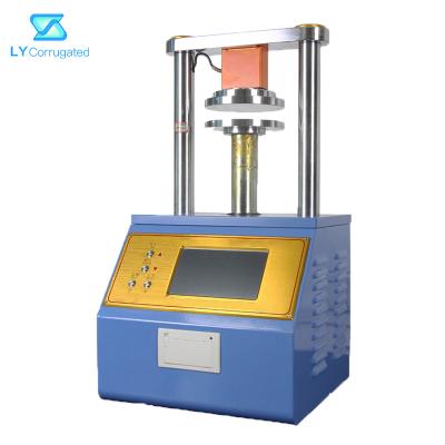 China AC220V Corrugated Cardboard Carton Box Machine Adhesion Tensile Strength Ring Edge Crush Tester for sale