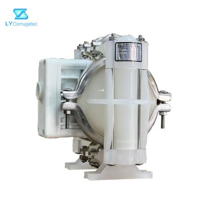 China 125PSI Air Operated Diaphragm Pump 1/4 Stainless Steel Pneumatic Glue Liquid Pump for sale