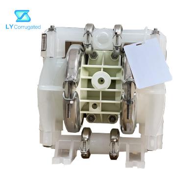 China Double Air Diaphragm Chemical Liquid Pump 1'' 2''  For Cardboard Carton Production Line for sale