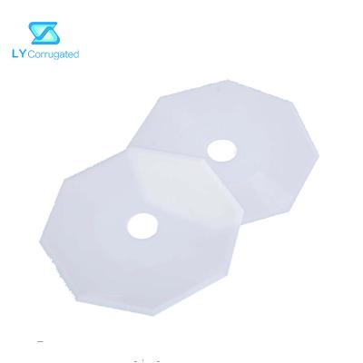 China White Industrial Cutting Blade Double Sided Cashmere Fabric Cutting Machine Nano Ceramic Octagonal Blade zu verkaufen