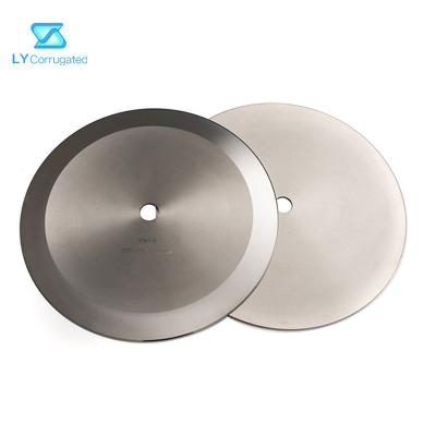 China 300*32*3.0 Yg12 Skh51 Round Cutting Blade For Jumbo Paper Roll Cut Machine for sale