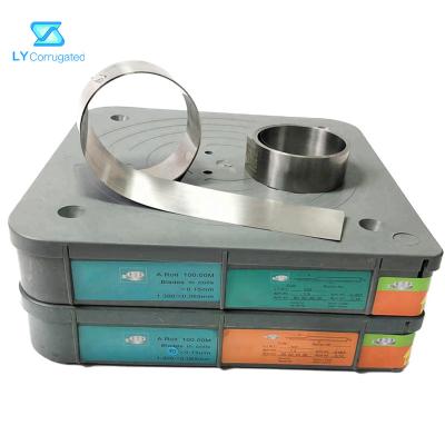 China 20c Material Rotogravure Printing Machine Parts Doctor Blade Width 30 0.5mm for sale