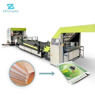 China Deplux Packing Carton Box Machine , 148m/Min Flute Laminator Machine for sale