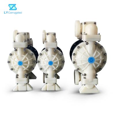 China Plastic Shell Pneumatic Diaphragm Pump Glue Pump 10mm Grain Diameter for sale