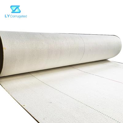 China Double Face Aramid Cotton Conveyor Belt System Anti Collision Edge 8.8mm Thick for sale