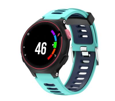 China Replaceable Water Resistant Accessory/New Coming Anti-dirty/Sweatproof Watch 2018 22mm Silicone Watch Band For Garmin Forerunner 235 for sale