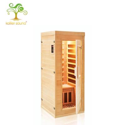 China Computer Control Panel Spectrum Room For 1 Person Infrared Sauna Room Home Spa Fitness for sale