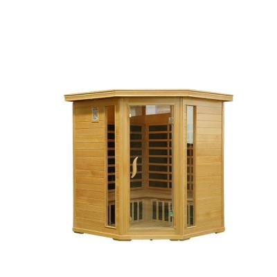 China Computer Control Panel CE ETL ROHS Approved 5Person Use Corner Sauna KLE-H5 for sale