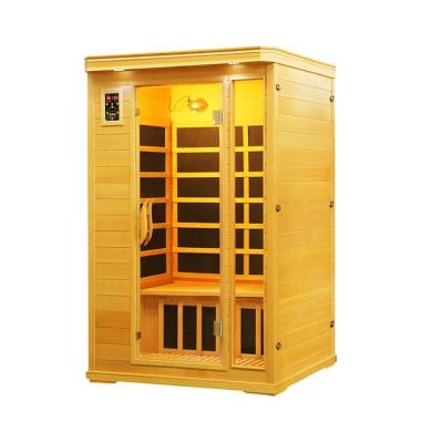 China Computer control panel ETL/CE/ROHS approved infrared sauna for 2 person, popular far infrared sauna for 2 person for sale