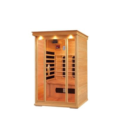 China Best Computer Control Panel Sales 2 Person Use Infrared Sauna CE ETL ROHS Approved for sale